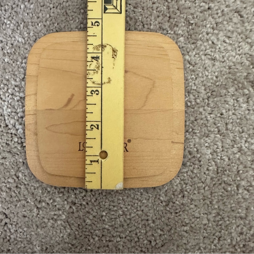 Longaberger Mini Miniature Cake Basket Lid - Picture 4 of 4